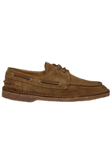 argentario suede boat curry - BUTTERO - BALAAN 1