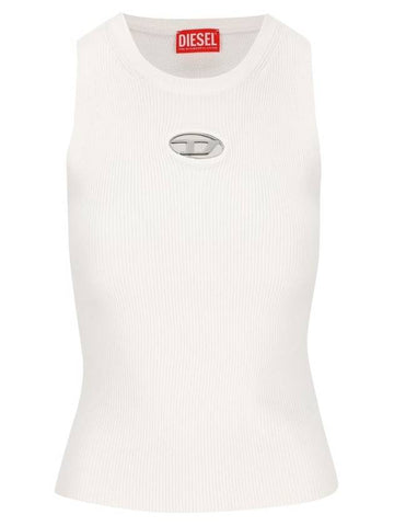 M Caddix Sleeveless White - DIESEL - BALAAN 1