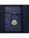 Logo patch pocket knit 9C00001 743 - MONCLER - BALAAN 4