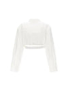 BAHIA Crop Shirt 23H233SH042WHITE - JACQUEMUS - BALAAN 2