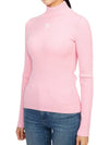 Courr ges 422MPU022FI0001 ROSE Women s Turtleneck Knit - COURREGES - BALAAN 4