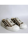 GG Low Top Sneakers Beige Ebony - GUCCI - BALAAN 5