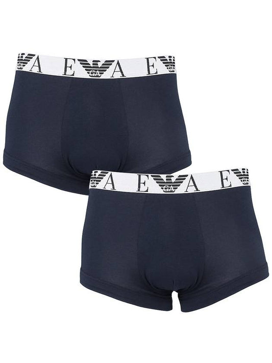 Bold Boxer Briefs 2 Pack Set Navy - EMPORIO ARMANI - BALAAN 2