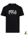 Logo Print Classic Cotton Short Sleeve T-shirt Black - POLO RALPH LAUREN - BALAAN 2