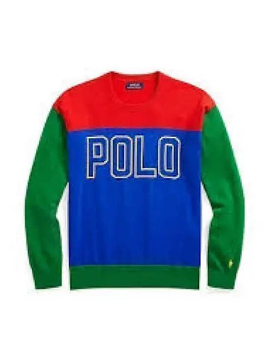 Big fit logo cotton sweater multi 1236781 - POLO RALPH LAUREN - BALAAN 1