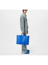 Men's Weekend Taigarama Tote Bag Blue - LOUIS VUITTON - BALAAN 9