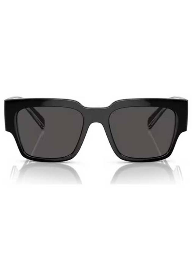 Square Frame Sunglasses Black - DOLCE&GABBANA - BALAAN 3