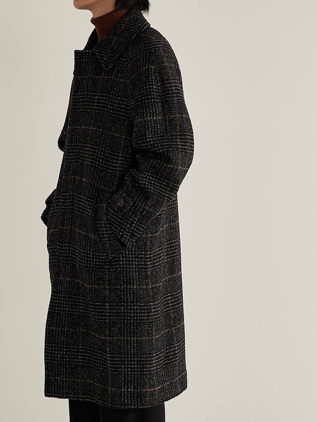 Vintage Kensington Check Wool Over Balmacan Double Coat - TRADCLUB - BALAAN 6