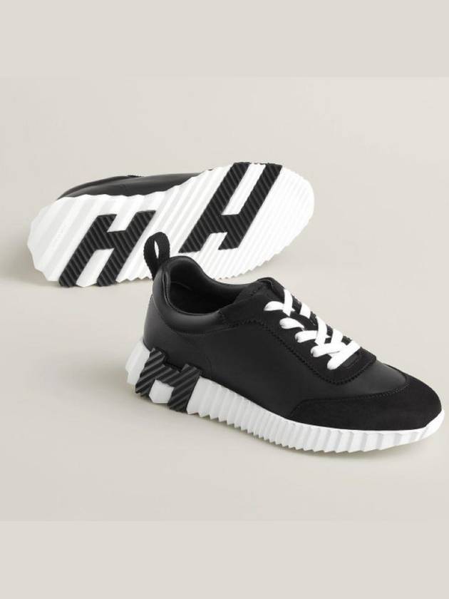 Women s Bouncing Sneakers 37 5 Black H242250Z02 - HERMES - BALAAN 1