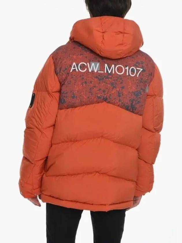 A COLD WALL Men s Orange Duck Down Puffer Padded Jumper AC223MJK107I - A-COLD-WALL - BALAAN 2