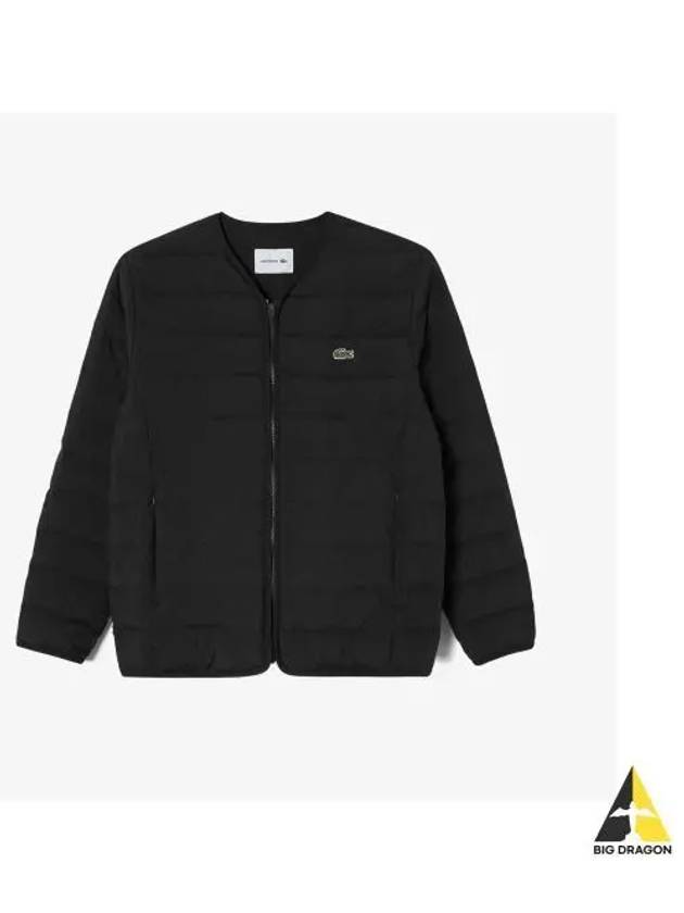 Men s lightweight down jumper black - LACOSTE - BALAAN 1