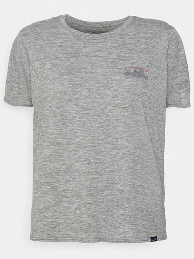 Capilene Cool Daily Graphic Short Sleeve T-Shirt Feather Grey - PATAGONIA - BALAAN 1