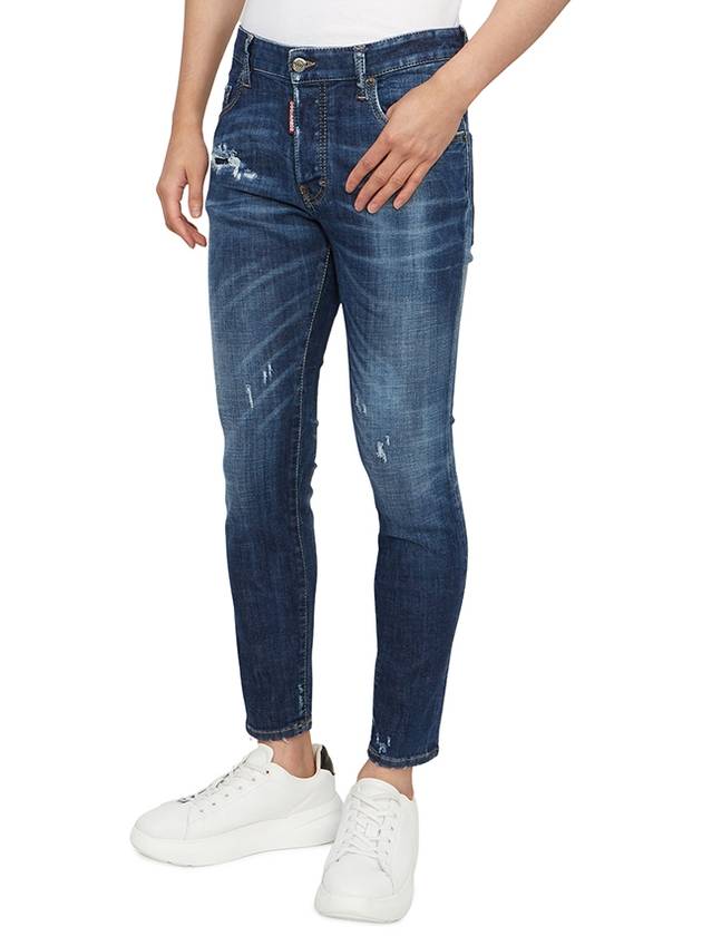 70's Wash Supper Twinky Straight Jeans Blue - DSQUARED2 - BALAAN 5