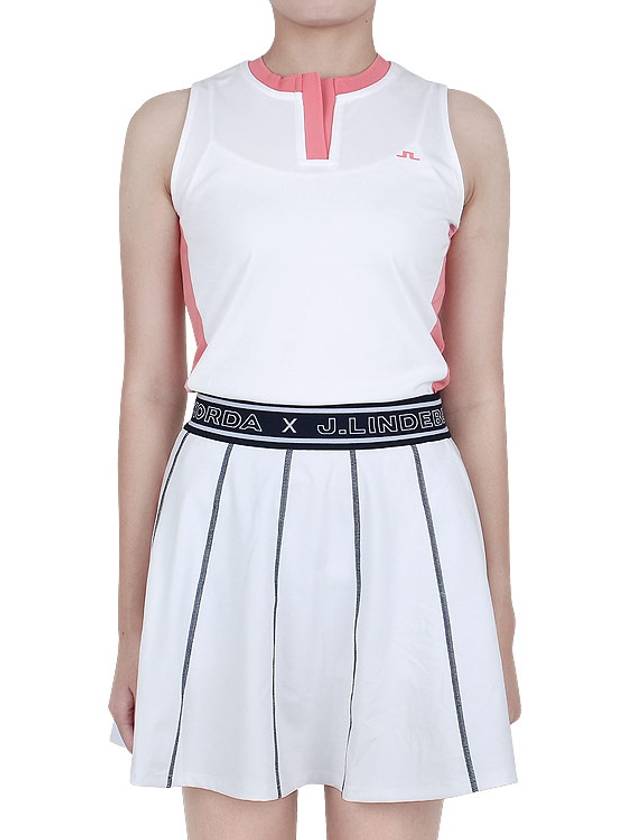 Women's Meya Sleeveless Strawberry Ice - J.LINDEBERG - BALAAN 3