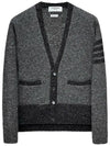 Diagonal armband mohair cardigan MKC367A 035 - THOM BROWNE - BALAAN 1