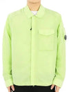 Chrome-R Pocket Over Long Sleeve Shirt Green - CP COMPANY - BALAAN 2