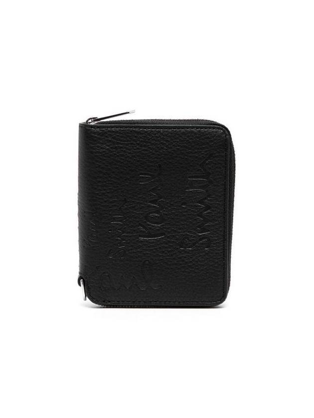 Embossed Logo Leather Zipper Wallet M1A6702ILOGEM - PAUL SMITH - BALAAN 2