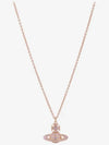 Women s Carmella Bath Relief Pink Gold Necklace 630203BH G111 - VIVIENNE WESTWOOD - BALAAN 3