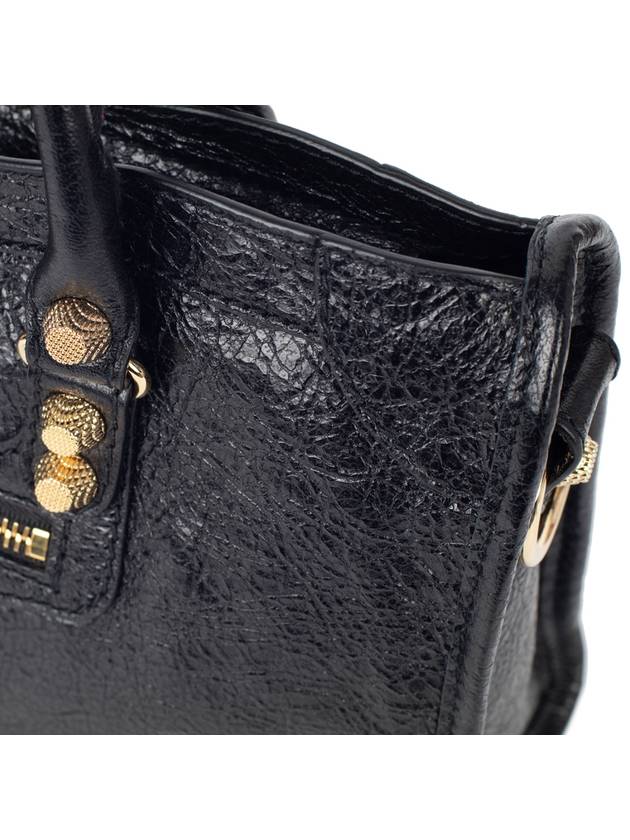 Giant Motor City Small Shoulder Bag Black Gold - BALENCIAGA - BALAAN 8