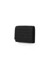 Men's Intrecciato Card Wallet Black - BOTTEGA VENETA - BALAAN 4