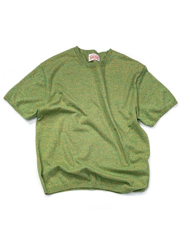 Noise round short sleeve knit green - IOEDLE - BALAAN 1