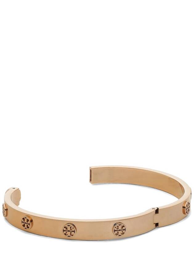 Miller Hinged Stud Bangle Bracelet Rose - TORY BURCH - BALAAN 5