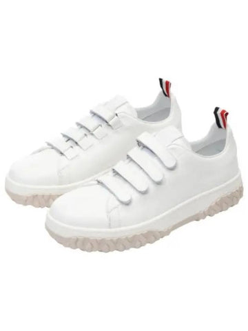 Vitello Calf Court Shoes Men s Running Sneakers - THOM BROWNE - BALAAN 1