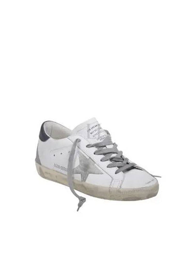 Superstar Leather Low Top Sneakers Grey White - GOLDEN GOOSE - BALAAN 2