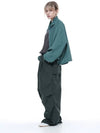 Men s PSPP GN Pocket String Parachute Pants Green - CHANCE'S NOI - BALAAN 6