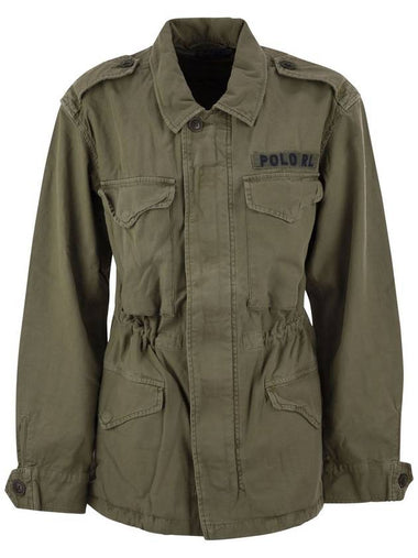 Cotton twill military jacket - POLO RALPH LAUREN - BALAAN 1