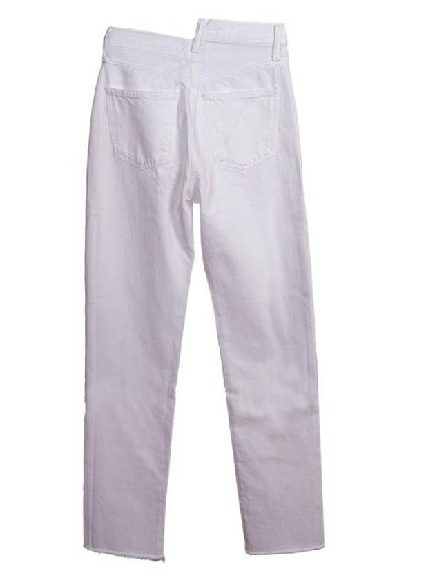 Crisscross Straight Jeans White - AGOLDE - BALAAN 3