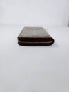 Used luxury goods DHLUX LV monogram canvas wallet zipper long - LOUIS VUITTON - BALAAN 4