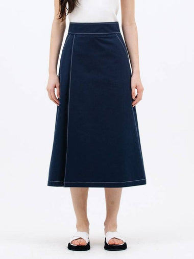 stitch skirt navy - JUN BY JUN K - BALAAN 1