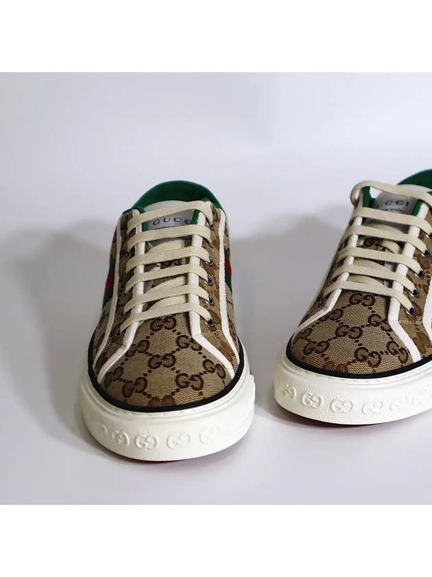 Tennis 1977 Sneaker Ebony Beige - GUCCI - BALAAN 5