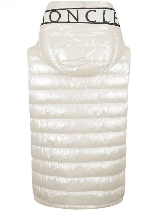 Akaishi Padded Down Vest White - MONCLER - BALAAN 4