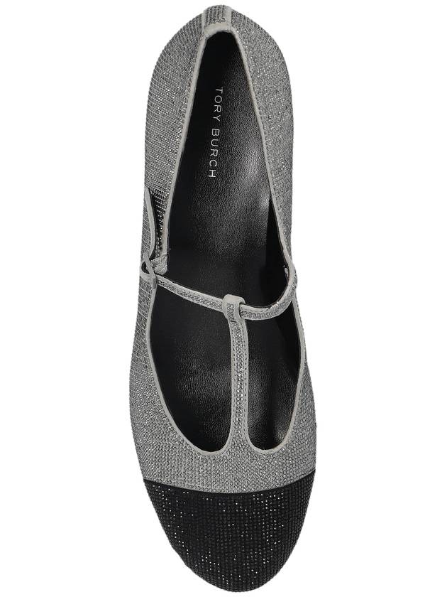 Tory Burch Leather Shoes, Women's, Silver - TORY BURCH - BALAAN 6