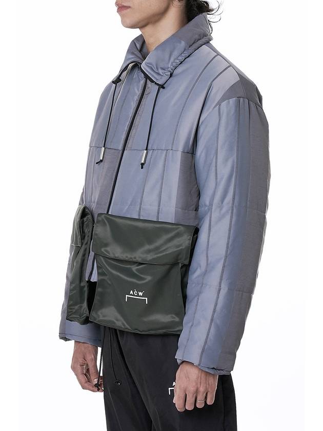 A Cold Wall Puffer Jacket With Detachable Sleeves Slate - A-COLD-WALL - BALAAN 3