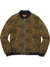 quilted lace bomber jacket dark gold quilted lace bomber jacket DK Gold - SUPREME - BALAAN 1