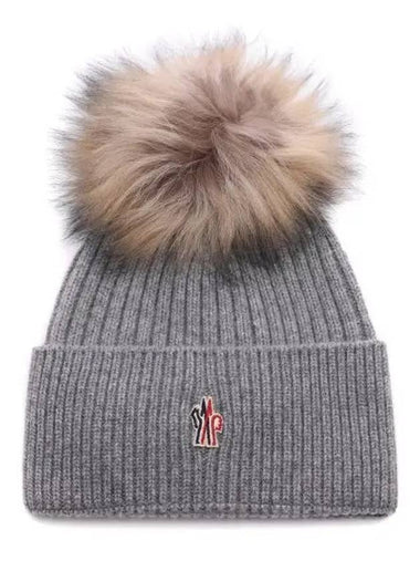 Women s Grenoble Pom Cashmere Beanie 3B00017 M1223 930 24F 1214719 - MONCLER - BALAAN 1