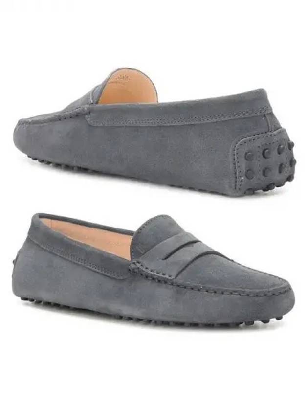 Gommino Suede Driving Shoes Dark Grey - TOD'S - BALAAN 2