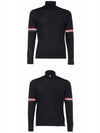 Fine Merino Striped Turtleneck Navy - THOM BROWNE - BALAAN 6