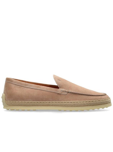 Tod’s Suede Shoes Type Loafers, Women's, Pink - TOD'S - BALAAN 1