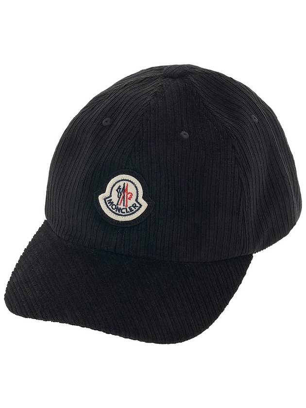 Men's Logo Patch Baseball Cap 3B00016 596E3 999 - MONCLER - BALAAN 1