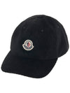 Men's Logo Patch Baseball Cap 3B00016 596E3 999 - MONCLER - BALAAN 10