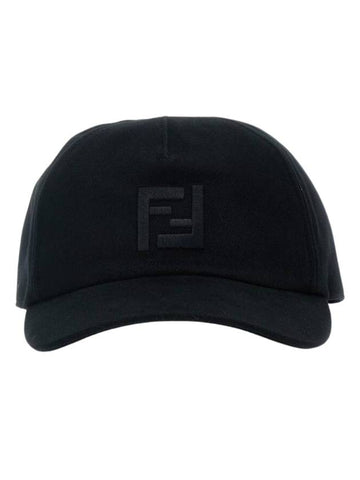 Cotton Ball Cap Black - FENDI - BALAAN 1