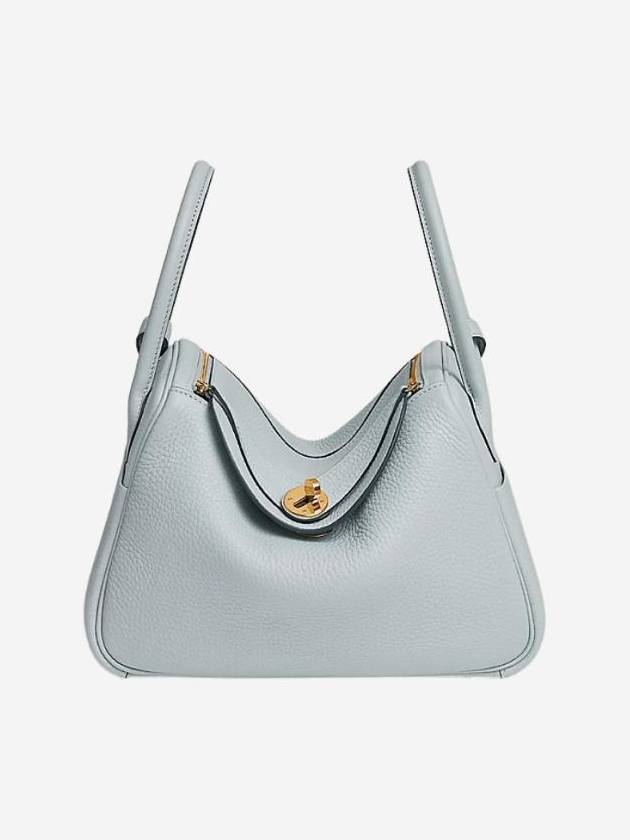 Lindy 26 Shoulder Bag Blue - HERMES - BALAAN 1