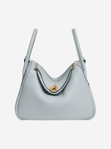 Lindy 26 Shoulder Bag Blue - HERMES - BALAAN 1