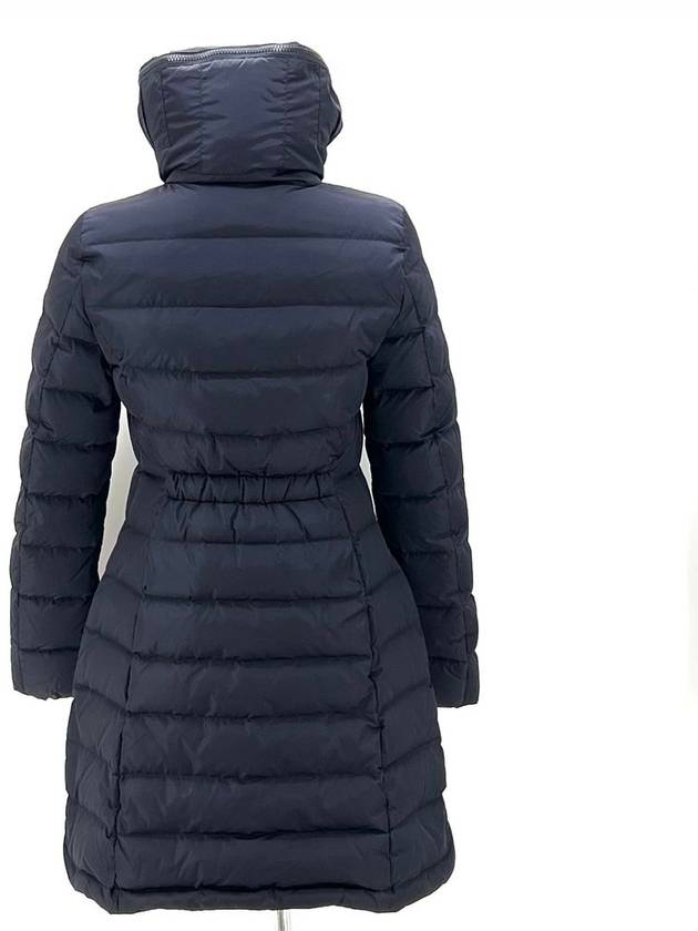 Flamette long padding navy - MONCLER - BALAAN 4