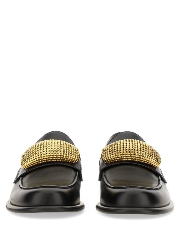 applique detail leather loafers ANW42045A19230 - JW ANDERSON - BALAAN 7