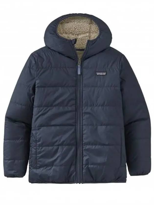 Kids 68095 NENA Reversible Freddy Hoodie Navy - PATAGONIA - BALAAN 2